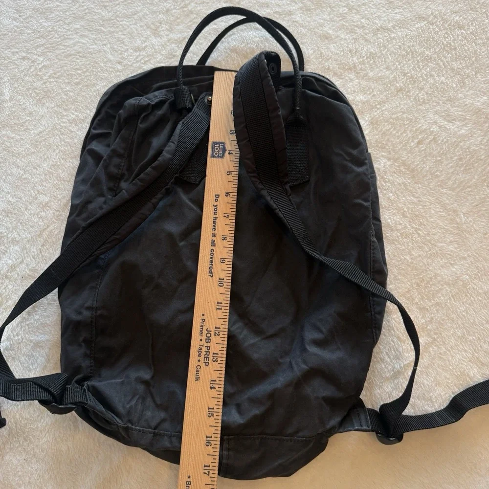 Fjallraven Kanken Backpack Black Tote Bag Travel Casual School Back Pack
